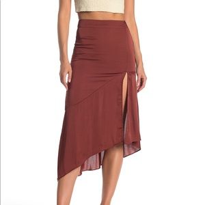 Free People asymmetrical skirt